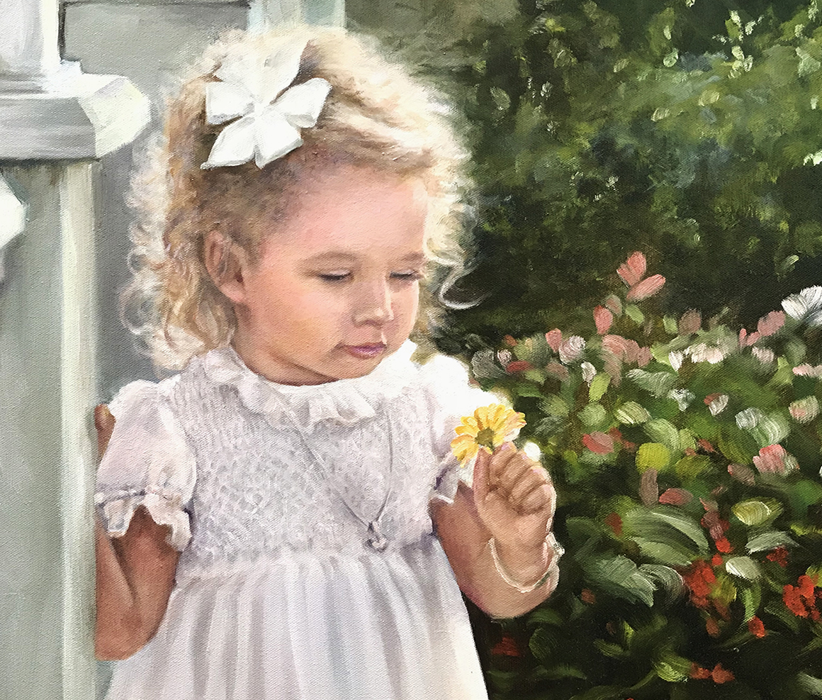 Child Portrait By Tim Liddle
